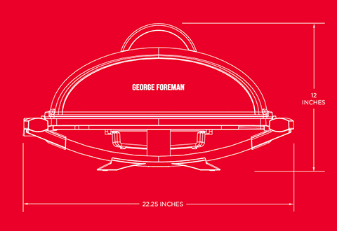 GFO201R George Foreman Grills