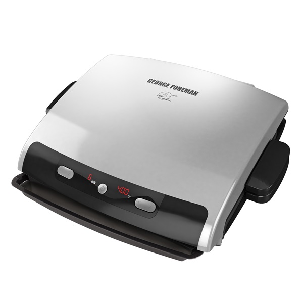 George Foreman Small Fit Grill Griddle Hot Plate Toastie Maker Machine  Non-Stick 5038061106237