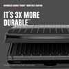 5-Serving Classic Plate Electric Indoor Grill and Panini Press surface is 3X more durable - GRS075B