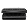 5-Serving Classic Plate Electric Indoor Grill and Panini Press, Black - GRS075B