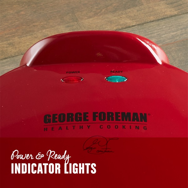 George Foreman 6-Serving Non-Stick Quesadilla Maker GFQ001 Red/Black BRAND  NEW