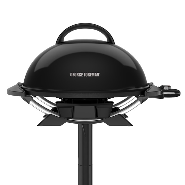 GFO240CPBQ 15 Serving Indoor|Outdoor Electric Grill with Recipe Book and Grill Cover