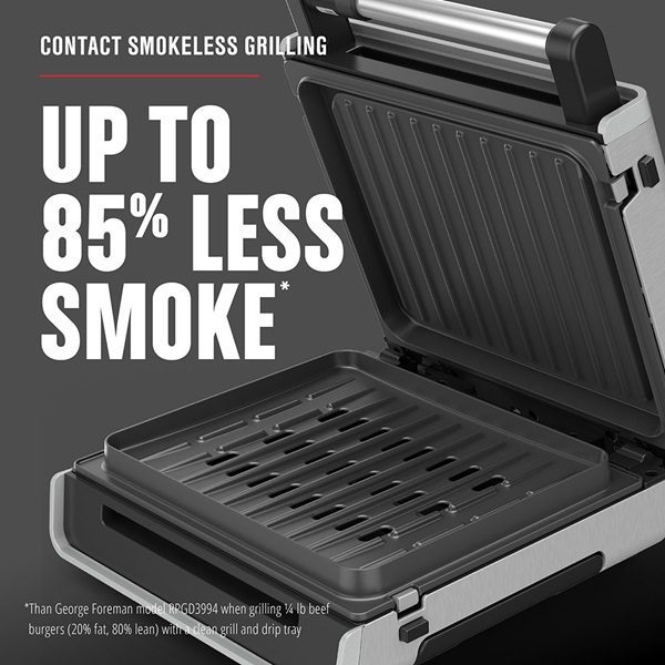 Contact Smokeless – Select a Temp. Grill