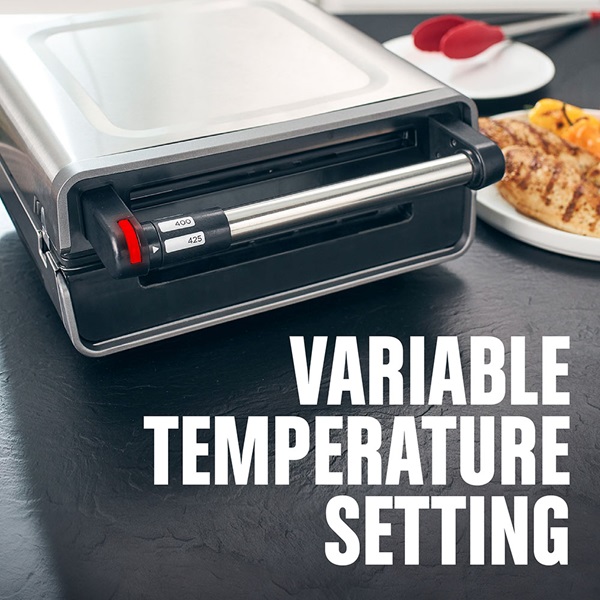 Variable temperature setting.