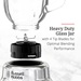 Heavy Duty Glass Jar - with 4 tip blades for optimal blending performance