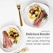 Delicious Results - Meats cook in their own juices, ensuring moist, tender results