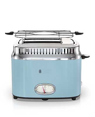 Blue 2 Slice Toaster