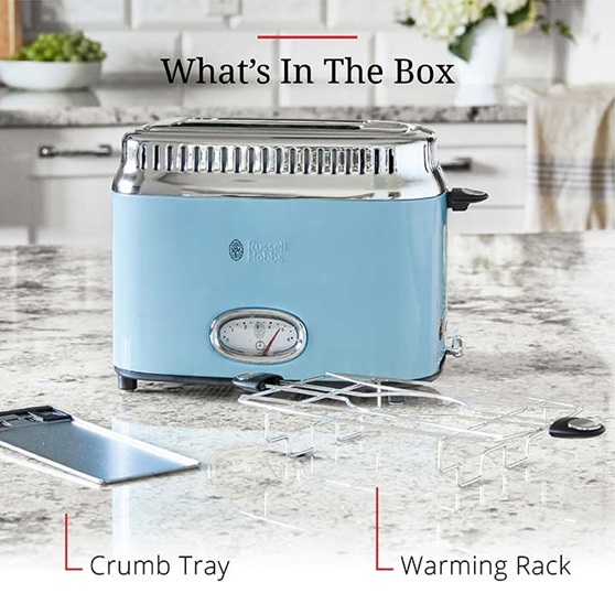 Whats In The Box - Crumb Tray and Warming Rack