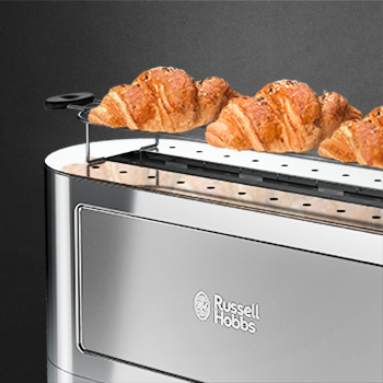 silver glass accent 2 slice toaster warming rack