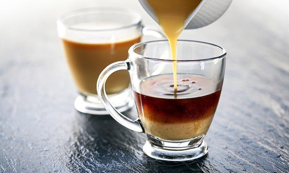 Eggnog White Hot Coffee Recipe | Russell Hobbs®